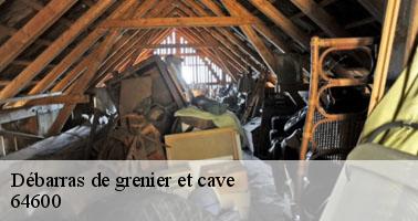 Débarras de grenier et cave  64600